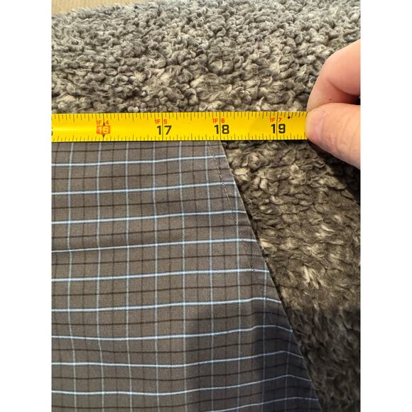 Ariat Men's Size Medium Pro Series Plaid Button Up Dress Shirt Gray - Picture 5 of 7